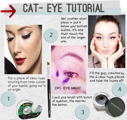 Liquid Eyeliner Makeup Ideas