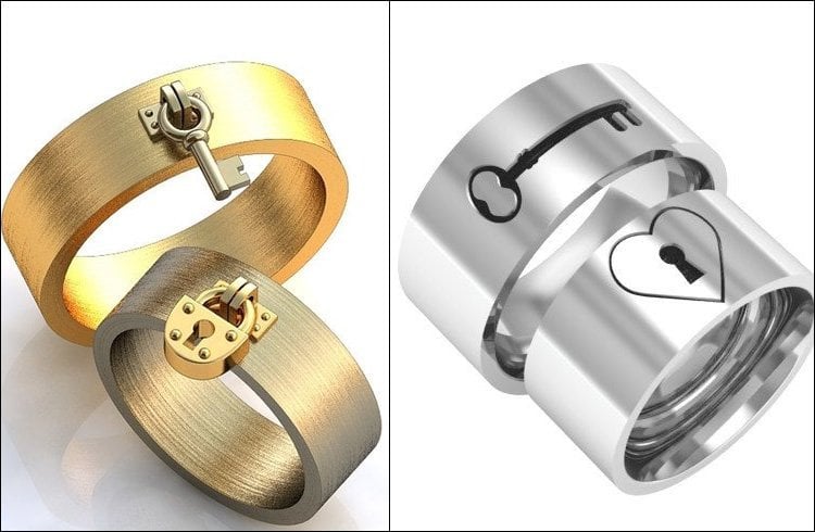 Lock N Key Ring Design