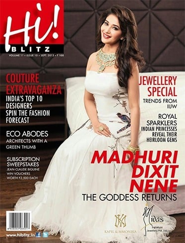 Madhuri Dixit Magazine Cover Photos