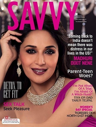 Madhuri Dixit Magazine Cover Photoshoot