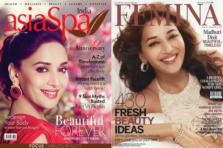 Madhuri Dixit Magazine Cover