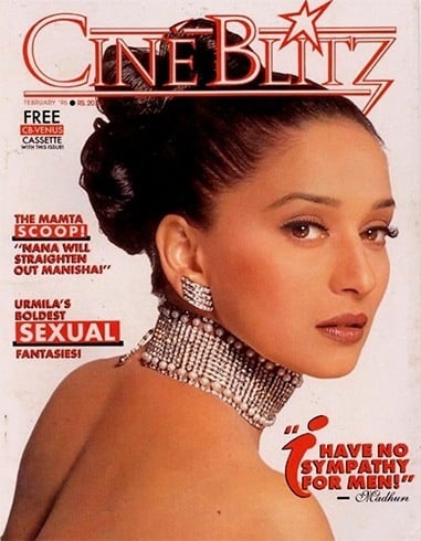 Madhuri Dixit on Cine Blitz