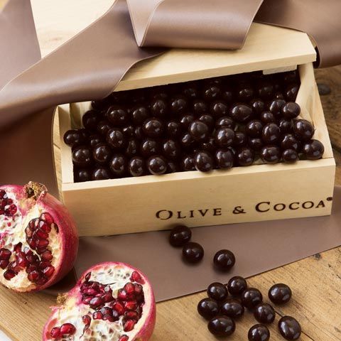 Chocolates Olive and Cocoa Pomegranate
