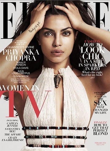 Priyanka Chopra on Elle US