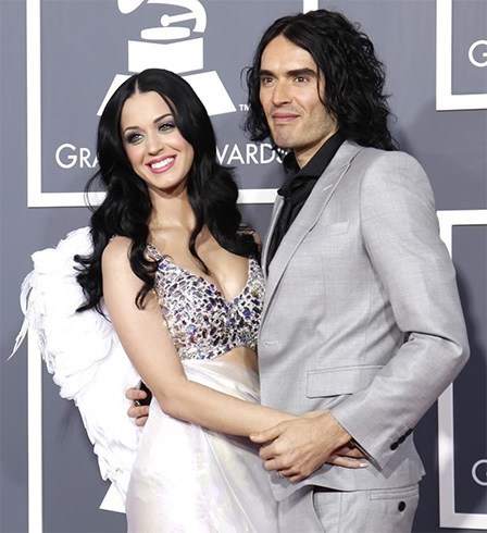 Russell Brand and Katy Perry