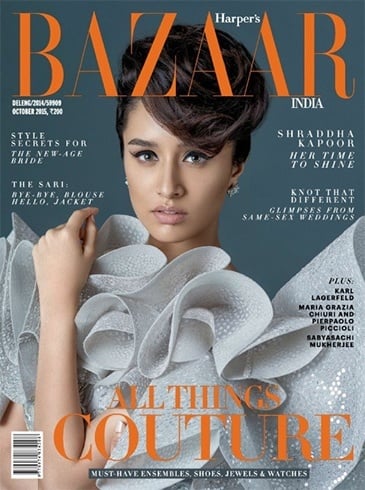 shraddha kapoor Bazar magazine