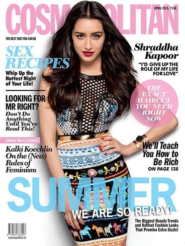 shraddha kapoor cover shoot