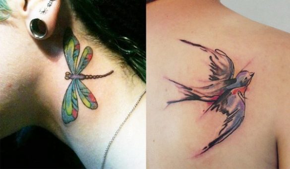 Small Bird Tattoos