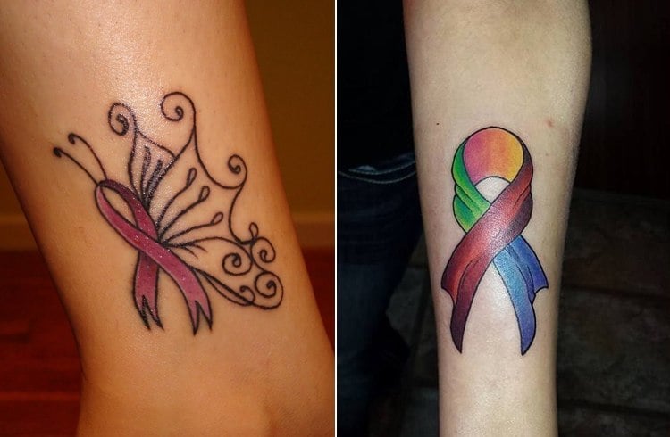 Bow Tattoo on Cancer