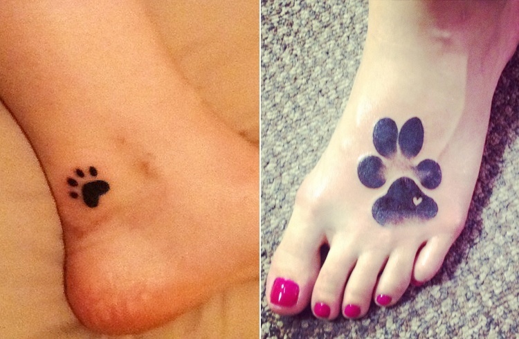 Small Tattoos on Legs