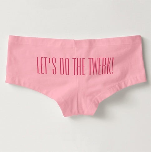 Undies With Text