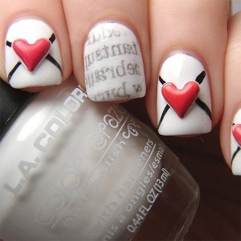 Valentines Day Nails