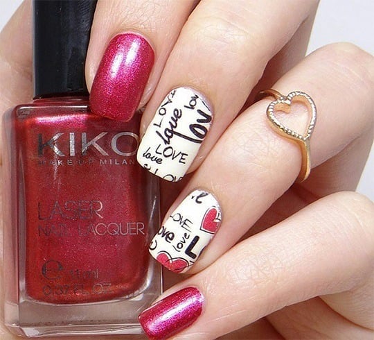 Valentines Nail Design