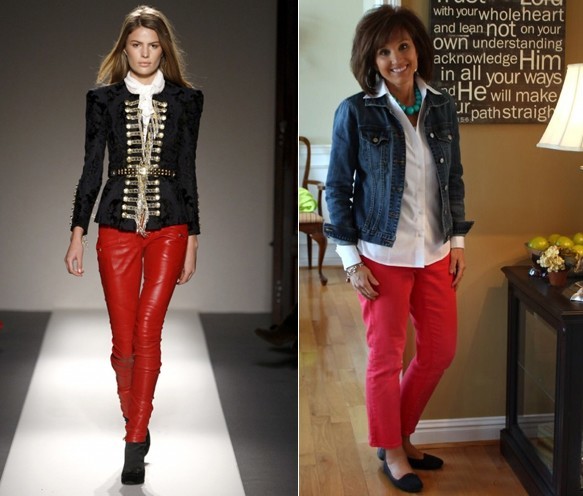 What To Wear With Red Pants: Puzzle Solved