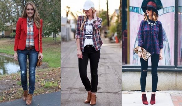 what to wear under a flannel