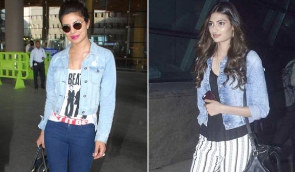 what to wear with a jean jacket