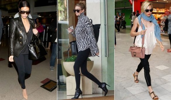 what to wear with black leggings