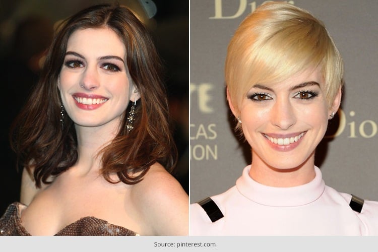 Anne Hathaway Pixie Styles