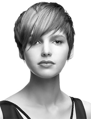 10 Sexy kurze Frisuren für runde Gesichter  