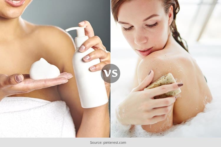 Bar Soap vs Body Wash