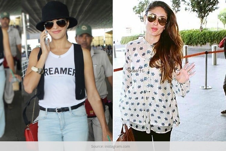 Bollywood Stars Airport Styles