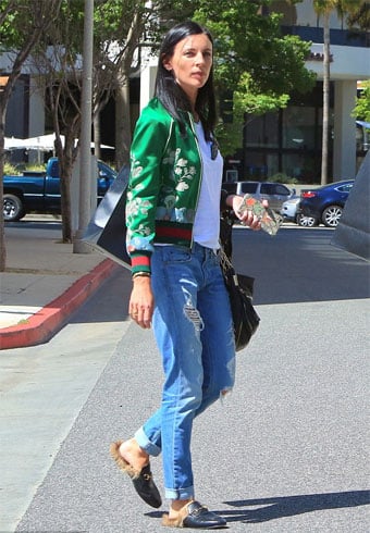 Boyfriend Jeans With Bomber Jacket