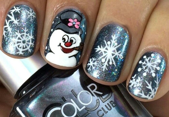 Christmas nail design