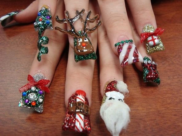 Cool Christmas Nail Ideas