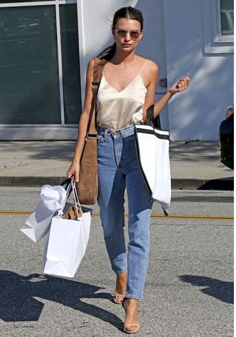 High Waist Boyfriend Jeans