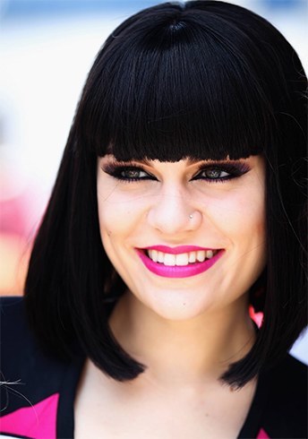 Jessie Js Cleopatra bob Hairstyle