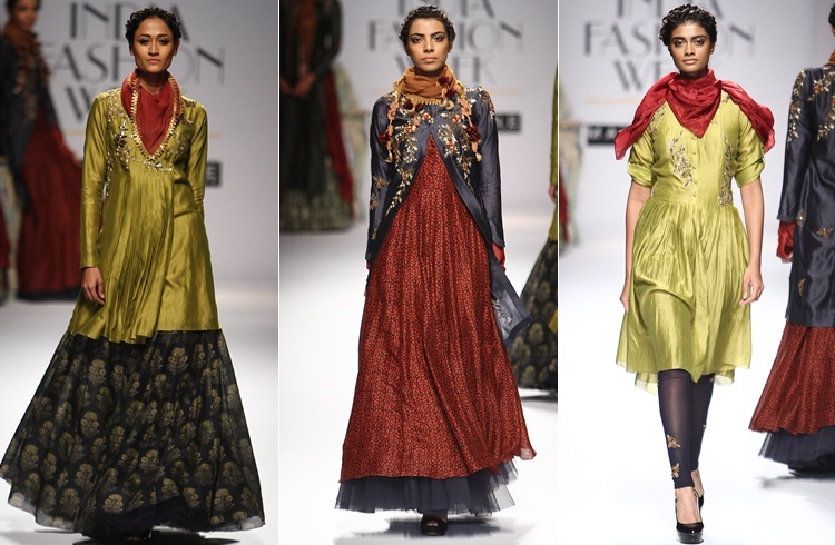 Joy Mitra At Amazon India Fashion Week 2016 Collections