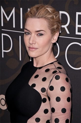 Kate Winslet Hairstyles On Mildred Pierce premiere in March 2011