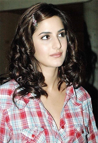 Katrina Kaif Curly Hairstyle