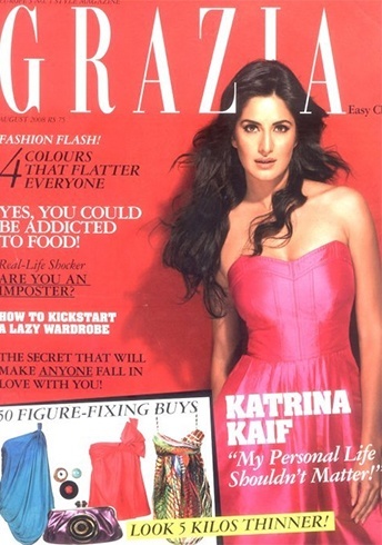 Katrina Kaif Grazia Magazine Cover