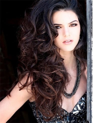 Kendall Jenners Voluminous Hair