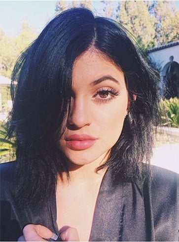 Kylie Jenner Black Hair