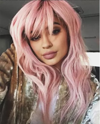 Kylie Jenner Pink Hair