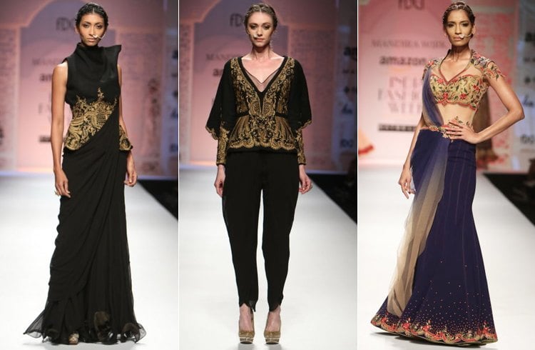 Mandira Wirks Show at AIFW Autumn Winter 2016