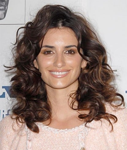 Penelope Cruz Curly Hairstyles