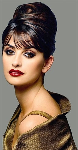 Penelope Cruz Updo Hairstyles