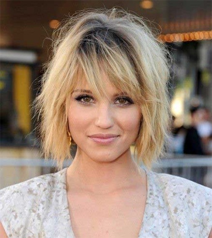 10 Sexy kurze Frisuren für runde Gesichter  