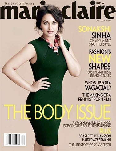 Sonakshi Sinha Marie Claire Magazine Photoshoot