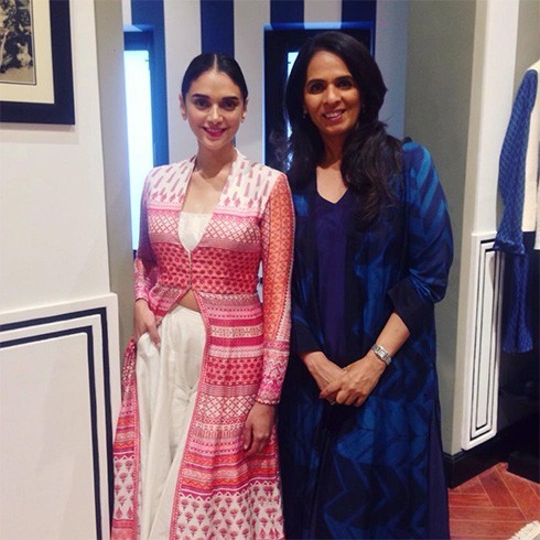 Aditi Rao Hydari and Anita Dongre