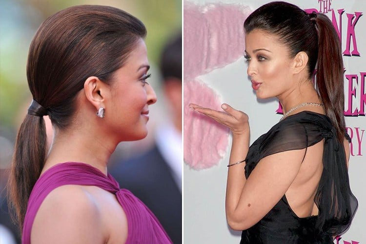 Aishwarya Rai Ponytails