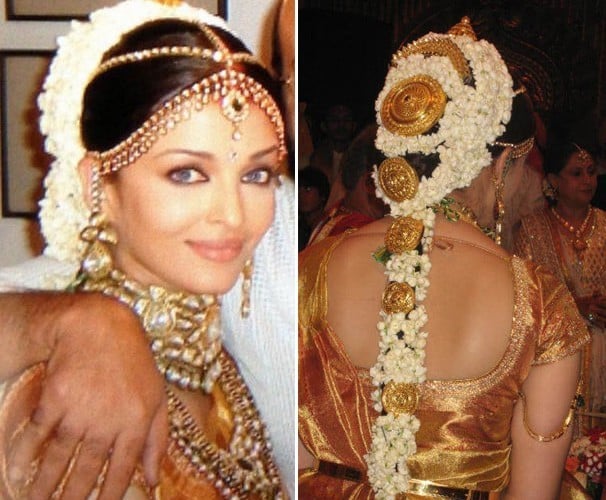 aishwarya rai wedding hairstyle