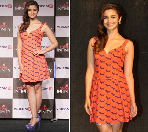 Alia Bhatt in frock