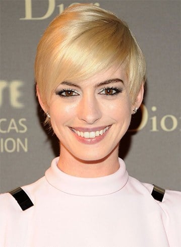 Anne Hathaway Blonde Hair