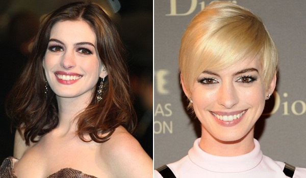 Get Some Inspiration from Anne Hathaways Short Hair
