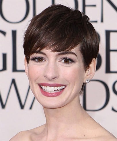 Anne Hathaway Short Haircut