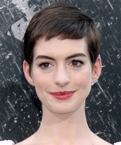 Anne Hathway Pixie Cut